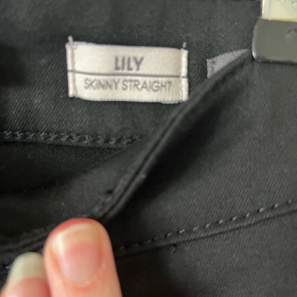 Level 99 Lily glenda straight black jean, 25P, NWT - Picture 6 of 11